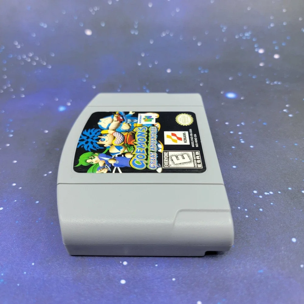 Goemon's Great Adventure Nintendo 64 N64 Konami NUS-NGME-USA Authentic Cartridge